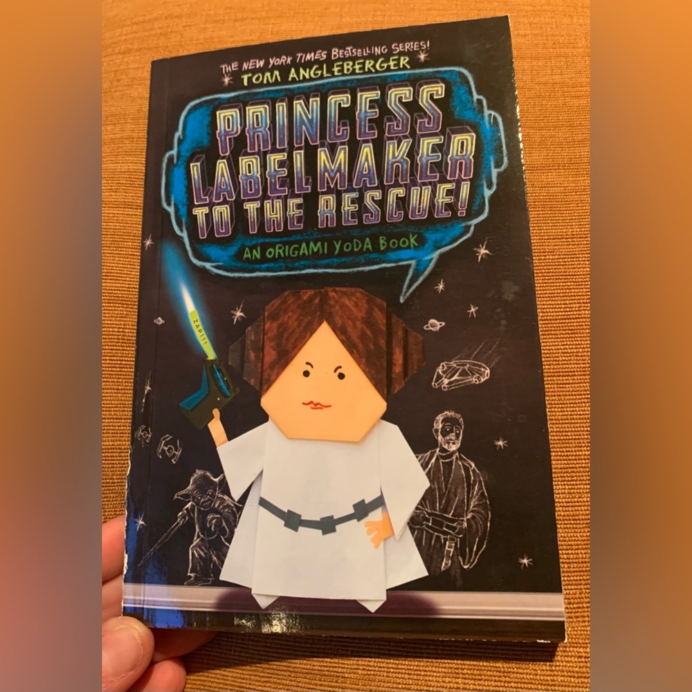 Princess Labelmaker to the Rescue! (Origami Yoda #5) Paperback Book